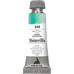 Maimeriblu 12ml Pigment Pigment Paint -Painor - Viridian PG18 Professional Watercolor Paim