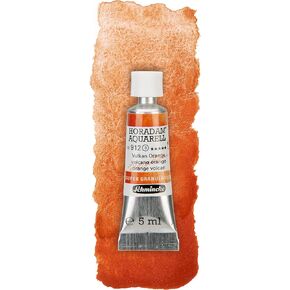 Schmincke - Horadam® Aquarell ، Super Drientulation ، 14 912 001 Volcano Orange ، 5 مل أنبوب ، ألوان محبب قوية جدًا ، أرقى ، ألوان مائية فائقة الحبيبات