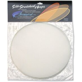 Jacquard Stretched Silk Hoops 3 Pack