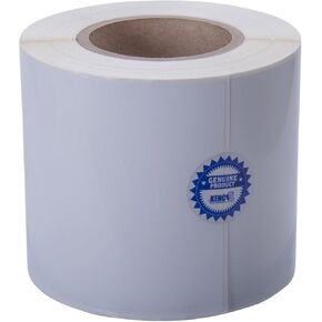 Kenco Premium inkjet 5 "x 5" مستطيل عالي اللمعان اللف من الورق. متوافق مع طابعات ملصقات ملونة Primera والعديد من العلامات التجارية الطابعة الأخرى. توفير 500 علامة على 3 جوهر.