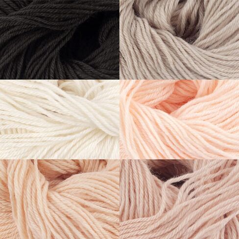 Jubileeyarn Oasis Bliss Yarn - Baby Weight Acrylic Blend - 25G/Ball - Saraswati - 6 كرات in Kuwait