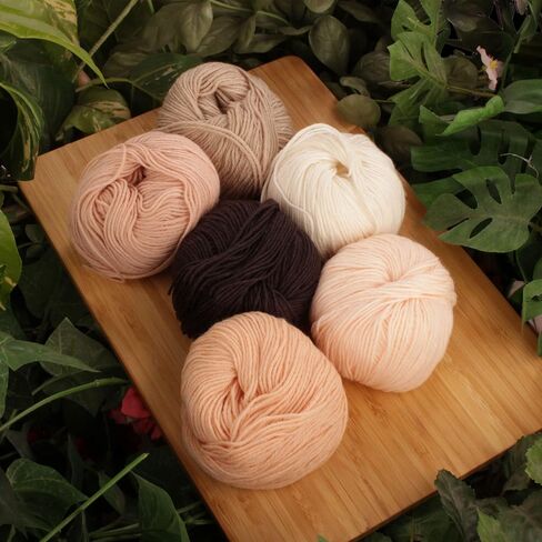 Jubileeyarn Oasis Bliss Yarn - Baby Weight Acrylic Blend - 25G/Ball - Saraswati - 6 كرات in Kuwait