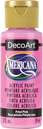 DecoArt Americana Acrylic Paint, 2-Ounce, Pink Chiffon in Kuwait
