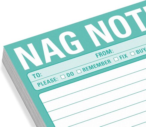 8-Pack Knock Knock Nag Note Sticky Notes, to Do List Notepads, 3 x 3-inches, 100 Sheets Each in Saudi Arabia