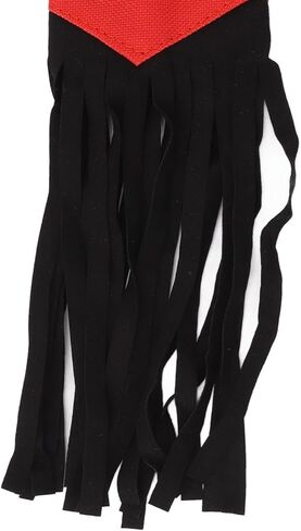 HERCHR Horse Tail Bag, Horsetail Protector Horsetail Guard Equine Tail Wrap Tail Protector Horse Tail Bag with Fringe(Black) in Kuwait