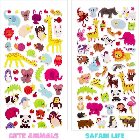 Cute Fashion Stickers Decals for Laptop, Water Bottle, Hydroflasks, Scapbooking, Planner Pack for Teens, Girls, Kids - Pack of 4 in Saudi Arabia