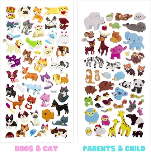 Cute Fashion Stickers Decals for Laptop, Water Bottle, Hydroflasks, Scapbooking, Planner Pack for Teens, Girls, Kids - Pack of 4 in Saudi Arabia