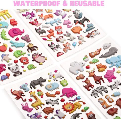Cute Fashion Stickers Decals for Laptop, Water Bottle, Hydroflasks, Scapbooking, Planner Pack for Teens, Girls, Kids - Pack of 4 in Saudi Arabia