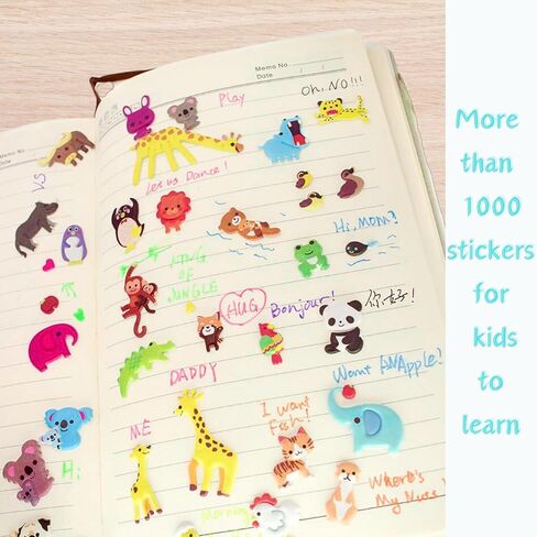 Cute Fashion Stickers Decals for Laptop, Water Bottle, Hydroflasks, Scapbooking, Planner Pack for Teens, Girls, Kids - Pack of 4 in Saudi Arabia
