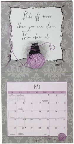 No Ordinary Cats 2025 Wall Calendar in Saudi Arabia