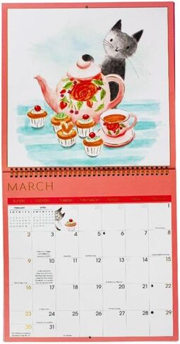 No Ordinary Cats 2025 Wall Calendar in Saudi Arabia