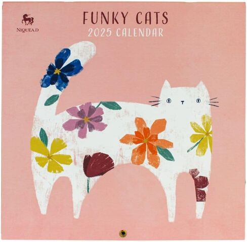 No Ordinary Cats 2025 Wall Calendar in Saudi Arabia