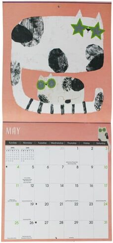 No Ordinary Cats 2025 Wall Calendar in Saudi Arabia