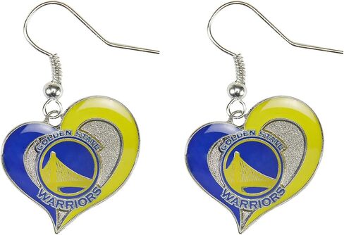 aminco NBA womens Swirl Heart Earrings in Kuwait