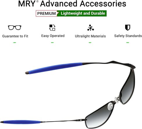 Mryok Replacement Earsocks for Oakley Square Wire 2.0 Sunglasses - Options in Kuwait