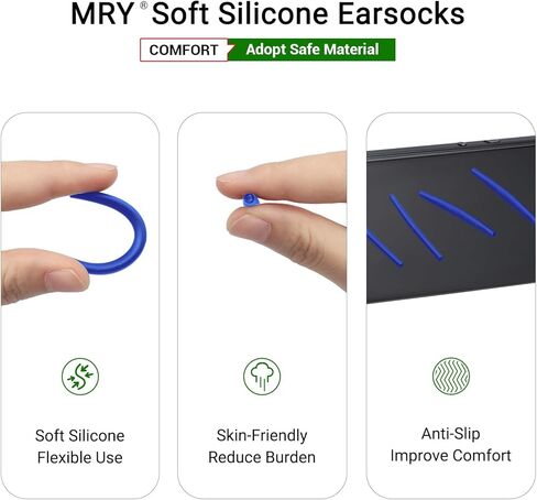 Mryok Replacement Earsocks for Oakley Square Wire 2.0 Sunglasses - Options in Kuwait