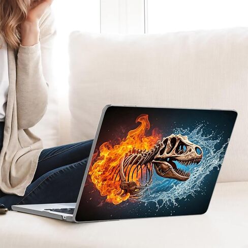 Plastic Hard Shell Case Compatible with MacBook Air 13 inch Retina Display with Touch ID (M1 A2337 A2179 A1932, 2018, 2019, 2020 Release) (Dragon) in Saudi Arabia