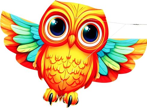 HENGDA KITE Animals Kite for Kids Beginners and Adults Cute Design High Definition Printing Easy to Carry in Kuwait
