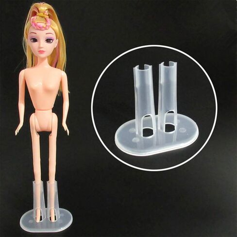 12PCS DOLL DOLL STANDS DISLAY PLASTALLAND STAND STAND STAND STAND FOR PUPPET 18-30cm (Pattern 1) in Kuwait
