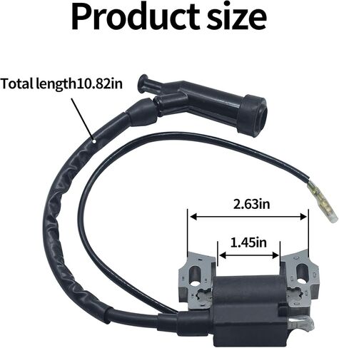Ignition Coil Assembly Compatible with Honda Clones Predator GX270 420cc 301cc 389cc GX340 339cc 439cc 11 13 15 Hp Engine Generators Replaced 30500-ZE2-023 in Saudi Arabia