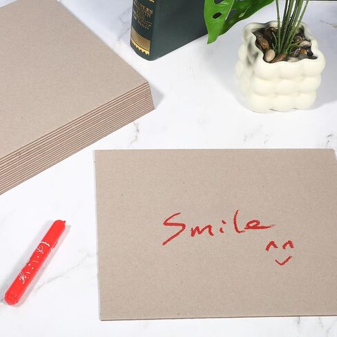 24 Pcs Book Board, 80PT 0.086" Thick Binders Board Chipboard Gray Heavy Duty Cardboard Sheets for Book Binding Cover, Picture Frame Backing, DIY Crafts (12×12 Inch) in Kuwait
