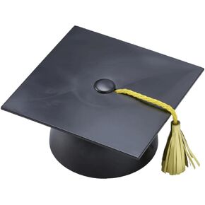 decopac ناعمة غراد غلاف المدعون من التخرج قبعة كعكة topper layon ، حجم 4 بوصة
