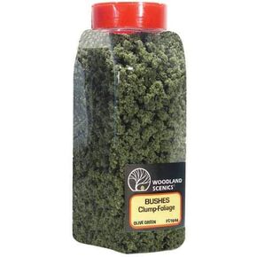 Woodland Scenics Olive Green Bushes Clump-Foliage (32 oz. Shaker)