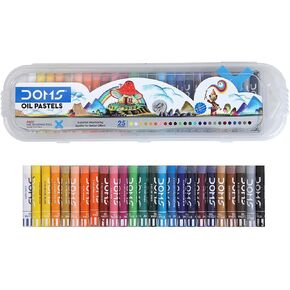 DOMS OIL PASTELS PACK OF 25 COLOR SHADES