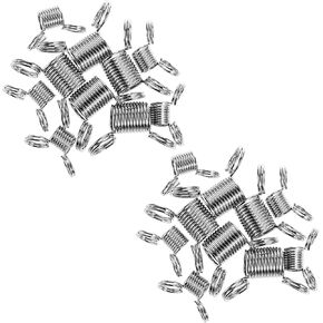 سدادة 20pcs للمجوهرات صنع Bead Buddy Buddy Grippers Tool Clips Clips Clips Creative Bead Wire لمنع الخرز من السقوط للأساور لمنع الخرز من السقوط