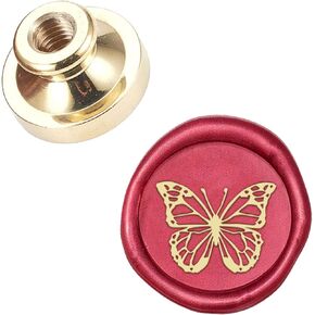 CRASPIRE Butterfly Wax Seal Seal Head قابلة للإزالة قابلة للإزالة.