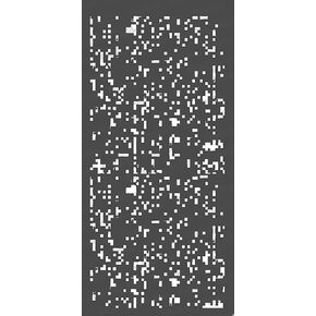 CrafTreat Reusable Background Pattern Stencils for Painting on Wood - Digital Data - 4X8 Inches - Pattern Stencils for Art Journaling - Pixel Stencil for Arts and Crafts
