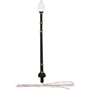 Micro-Mark Woodland Scenics® Just Plug O Scale Wooden Pole Street Lights, Pkg. of 2