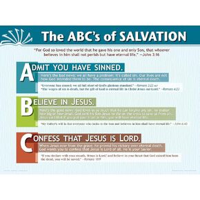 ABCs of Salvation Wall Chart (Charts)