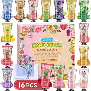 140 Pack Hand Cream Gifts Set For Women, Easter Basket Stuffers, Mothers Day Gifts, Hand Lotion Travel Size for Dry Cracked Hands, Mini Hand Cream for Nurse Week Gifts and Teacher Appreciation Gifts