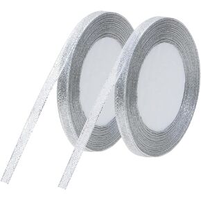 Tupalizy Metallic Flight Fabric Ribbonons لعيد الميلاد الحلي زفاف حفل زفاف ديكور هدية التغليف مربع التعبئة والتعبئة أقواس MONING CARK CARK
