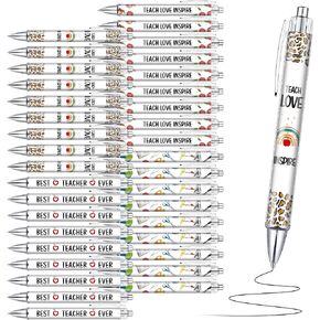 36 Pcs Teachers Pens Bulk Teacher Appreciation Gifts Ballpoint Pens Inspirational Sayings Ink Ballpoint Funny Thank You Gift for Men Woman Office School Writing Stationery Supplies(Warm) in Saudi Arabia