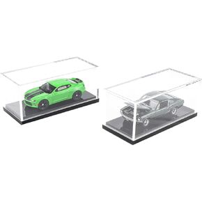 Premium Hobbies 1:64 Scale Acrylic Die-Cast Car Display Case - 2 Pack #1000