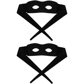 2pcs Halloween Eye Mask, Eye Mask Costume Masquerade Hero Cosplay Accessories Dress up Prop