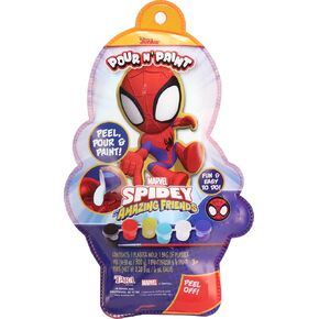 Marvel Spidey وأصدقائه المذهلين يصبون الطلاء