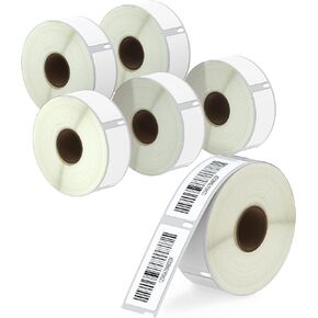 BETCKEY - Compatible DYMO 30336 (1" x 2-1/8") Rerurn Address Labels - Compatible with DYMO Labelwriter 450, 4XL, NOT Fit 550 & 5XL [6 Rolls/3000 Labels]