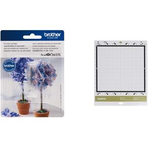 Brother Scanncut DX Thin Fabric Auto Blade CadxBldQ1 و CadxMatf12 Scanncut Dx Fabric Mat