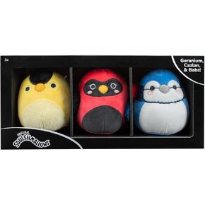 Squishmallows Original 5in Bird 3-Pack - Ultrasoft Official Jazwares Plush (Little)