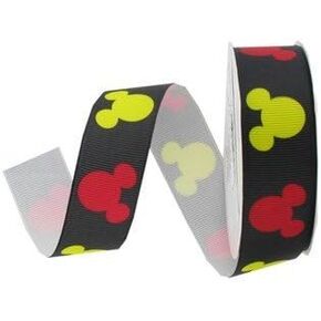 1 "Red & Yellow Mouse Mouse على الشريط الأسود من thecraftycrocodile