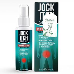Terramed Just Think Comfort Jock Itch Spray | Itching Relief for Groin & Inner Thigh | Antifungal Jock Itch & Ringworm Spray| Deep Penetration,Soothing,Fast Absorption & Recovery
