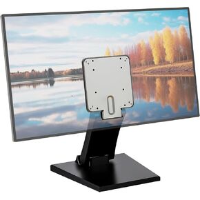 حامل شاشة منخفضة - قابلة للتعديل ومحمولة Vesa 75x75 و 100x100mm Mount للشاشات الثانوية ، POS ، إعدادات DJ ومكاتب مضغوطة