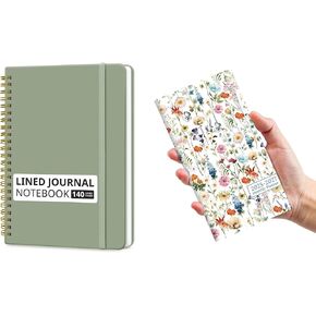 Taja A5 Lined Journal Notebook and T031-25.7-27.6-Black
