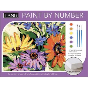 Lang Companies ، Gallery Florals Paint by Number Kit
