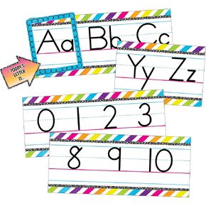 Teacher Created Resources Brights 4Ever Alphabet Line Bulletin Board (TCR6923)