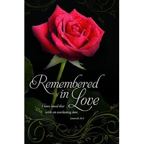 Bulletin-Funeral-Remembered In Love