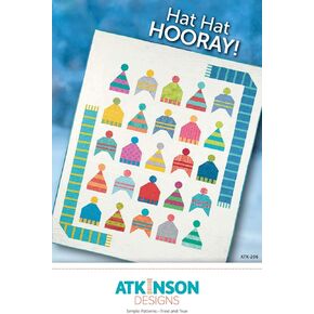 Atkinson يصمم قبعة قبعة الصيحة نمط لحاف